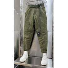 Load image into Gallery viewer, Casual Overalls Straight Harem Pants