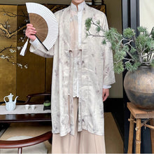 Load image into Gallery viewer, Mid-length Cardigan Long-sleeved Loose Shirt