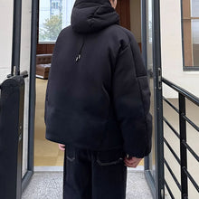 Load image into Gallery viewer, Air Layer Knitted Three-dimensional Cutting Hooded Down Jacket
