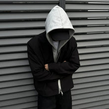 Load image into Gallery viewer, Padded Shoulder Cropped Bomber Jacket