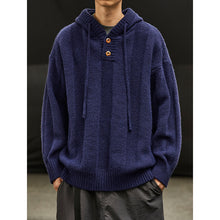 Load image into Gallery viewer, Warm Hooded Loose Knit Sweater