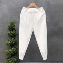 Load image into Gallery viewer, Slim-fit Knitted Cotton Track Pants