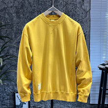 Load image into Gallery viewer, Crew Neck Loose Drop Shoulder Sweatshirt
