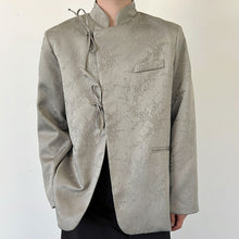 Load image into Gallery viewer, Retro Tang Suit Jacquard Lace-up Blazer