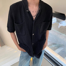 Load image into Gallery viewer, Breathable Knitted Cardigan Casual Shirt