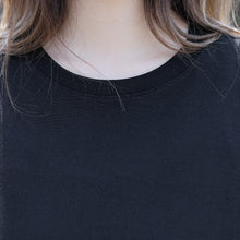 Load image into Gallery viewer, Pure Black Versatile Loose Long Sleeves