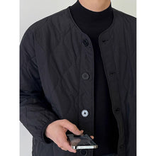 Load image into Gallery viewer, Loose Collarless Warm Light Jacket