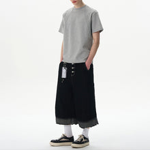 Load image into Gallery viewer, Space Cotton Patchwork Anti-wrinkle T-shirt