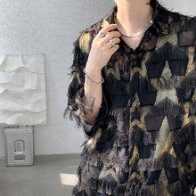 Load image into Gallery viewer, Summer Tassel Short-sleeved Shirt