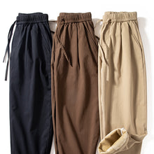Load image into Gallery viewer, Casual Velvet Thick Straight Scimitar Pants