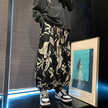 Load image into Gallery viewer, Retro Printed Wide-leg Bloomers