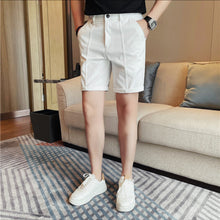 Load image into Gallery viewer, Semi Elastic Waist Casual Shorts