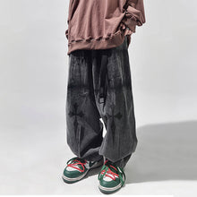 Load image into Gallery viewer, Retro Mid-rise Straight Leg Loose Overalls