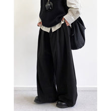 Load image into Gallery viewer, Retro-style Straight-leg Casual Pants