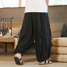 Load image into Gallery viewer, Loose Mid-rise Casual Strappy Harem Wide-leg Pants