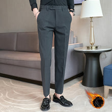 Load image into Gallery viewer, Invisible Elastic Waist Casual Trousers