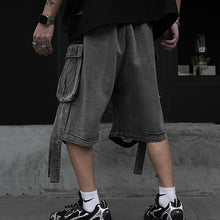 Load image into Gallery viewer, Distressed Multi-Pocket Straight Jeans