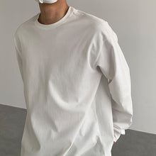 Load image into Gallery viewer, Round Neck Long Sleeve T-shirt