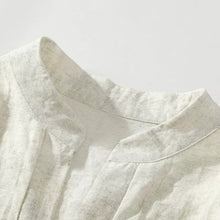 Load image into Gallery viewer, V-neck Linen Loose T-shirt