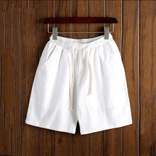 Load image into Gallery viewer, T-shirt Linen Cotton Two-piece Suit