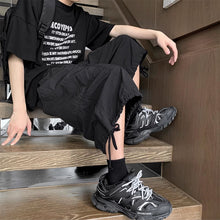 Load image into Gallery viewer, American Casual Loose Wide-leg Workwear Cropped Trousers