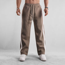Load image into Gallery viewer, American Straight Striped Parallel Bar Sports Trousers