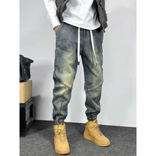 Load image into Gallery viewer, Casual Loose Vintage Blue Jeans