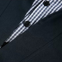 Load image into Gallery viewer, Japanese Plaid Paneled Layered Three Quarter Sleeve Cargo Shirt