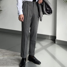 Load image into Gallery viewer, Business Slim High Waist Straight Pants