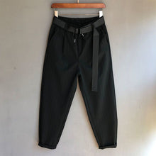 Load image into Gallery viewer, Striped Loose Harem Pants