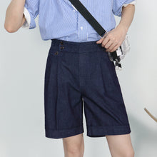 Load image into Gallery viewer, Vintage Neapolitan Pleated Casual Shorts