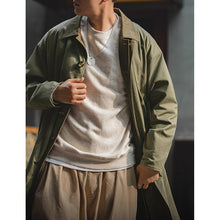 Load image into Gallery viewer, American-style Lapel Trench Coat