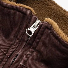 Load image into Gallery viewer, Japanese Retro Style Lamb Wool Cotton Coat