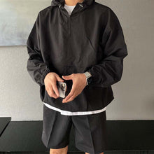 Load image into Gallery viewer, Loose Hooded Top Shorts Sports Suit