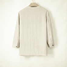 Load image into Gallery viewer, Round Neck Casual Three-quarter Sleeve T-shirt