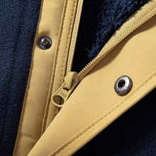 Load image into Gallery viewer, Polar Fleece Panel Stand Collar Jacket