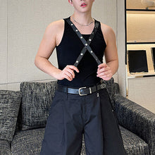 Load image into Gallery viewer, Slim Fit Stretch Crew Neck Tank Top