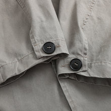 Load image into Gallery viewer, Loose Cotton Suit Collar Jacket