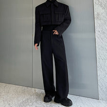 Load image into Gallery viewer, Shoulder Pads Short Woolen Jacket