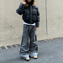 Load image into Gallery viewer, Detachable Faux Fur Hood Winter Loose Jacket