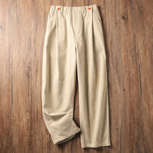 Load image into Gallery viewer, Wide-leg Cotton Loose Japanese Retro Casual Trousers