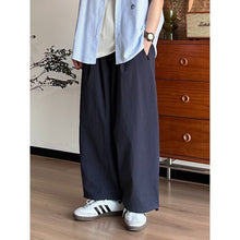 Load image into Gallery viewer, Japanese Retro Zippered Pocket Wide-Leg Pants