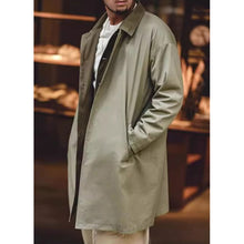 Load image into Gallery viewer, American-style Lapel Trench Coat