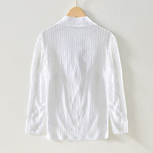 Load image into Gallery viewer, Loose Fit Solid Striped Suit Coat