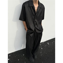 Load image into Gallery viewer, Ice Silk Casual Loose Short-Sleeved Shirt