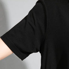 Load image into Gallery viewer, Women's Batwing Loose-fitting Waist Patchwork T-shirt