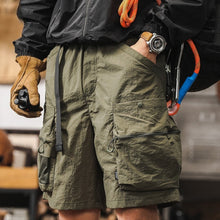 Load image into Gallery viewer, Gorpcore Waterproof Quick-Dry Multi-Pocket Cargo Shorts