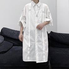 Load image into Gallery viewer, Mid Length Webbing White Shirt