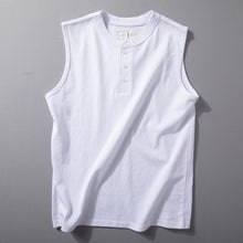 Load image into Gallery viewer, Wide Shoulder Sleeveless T-Shirt