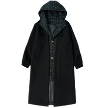 Load image into Gallery viewer, Fake Two Piece Hooded Windbreaker Jacket